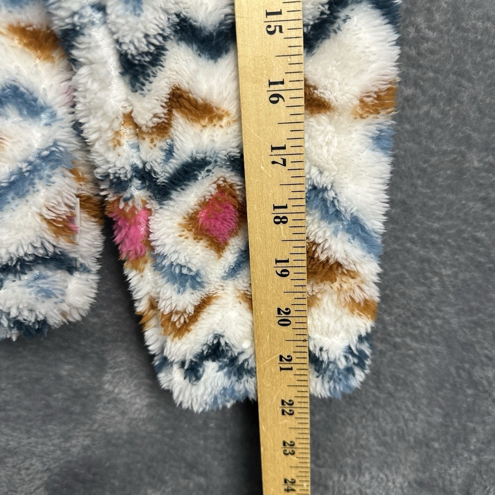 Eddie Bauer Aztec Sherpa Fleece Women's Medium 1/4 Zip Jacket Southwestern NWT - Picture 13 of 13